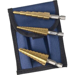 Astro 9445 Titanium Step Drill Bit Set