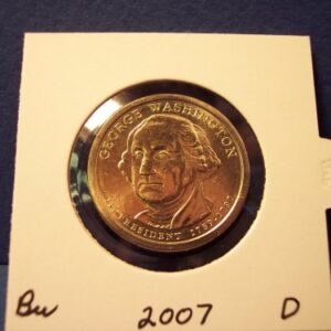 2007 George Washington Presidential $1 Coin - First President, 1789-1797