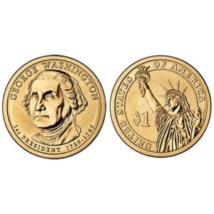 2007 George Washington Presidential $1 Coin - First President, 1789-1797