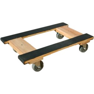 monster moving supplies mt10001 wood 4-wheel piano h dolly