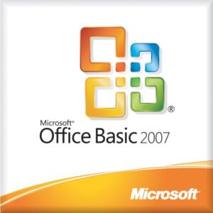 microsoft office basic 2007 medialess license kit for system builders - 1 pack [license only] [old version]