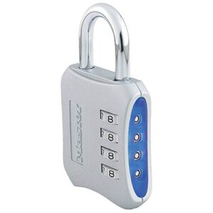 master lock resettable combination locker lock, lock for gym and school lockers, colors may vary
