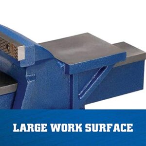 Wilton General Purpose Bench Vise, 6' Jaw Width, 5” Jaw Opening (11106)