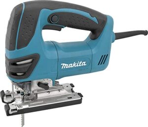 makita 4350fct top handle jig saw, with "tool-less" blade change
