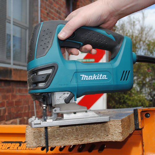 Makita 4350FCT Top Handle Jig Saw, with "Tool-less" Blade Change