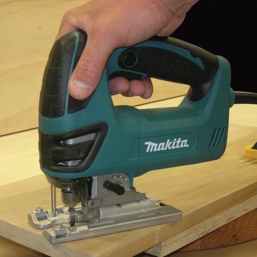 Makita 4350FCT Top Handle Jig Saw, with "Tool-less" Blade Change