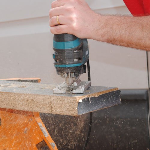 Makita 4350FCT Top Handle Jig Saw, with "Tool-less" Blade Change