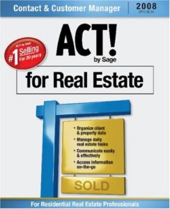 act! by sage for real estate 2008 (10.0)