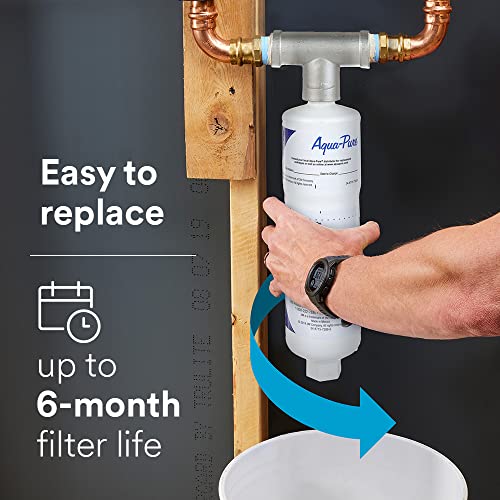 Aqua-Pure Whole House Scale Inhibition Inline Replacement Water Cartridge AP431, For Aqua-Pure System AP430SS, Helps Prevent Scale Buildup On Hot Water Heaters, Boilers, Plumbing Pipes and Fixtures