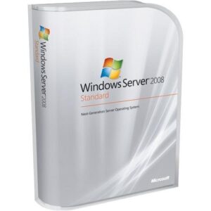microsoft windows server 2008 standard - complete package - 1 server, 5 cals - edu - dvd - 32/64-bit - english (26724h) category: operating systems