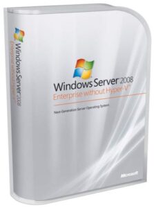 microsoft windows server enterprise 2008 w/o hyper-v 25 client [old version]