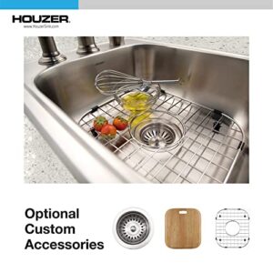 HOUZER A1722-7BS-1 Sink, 1 Pack, Stainless Steel