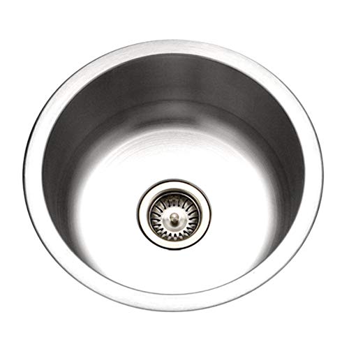 Houzer CF-1830-1 Club Series Undermount Round Bar/Prep Sink