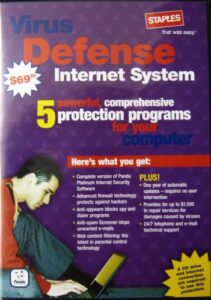 virus defense internet system: cd - 5 powerful, comprehensive programs for your computer