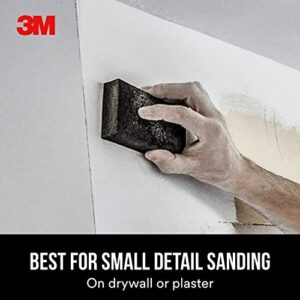 3M Large Area Drywall Sanding Sponge, 4.875-in by 2.875-in by 1-in, Fine/Medium