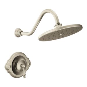 Moen Waterhill Brushed Nickel 14-Inch Replacement Extension Curved Shower Arm, S113BN