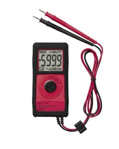 amprobe pm55a pocket multimeter with non-contact voltage detection, black