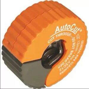 General Pipe Cleaners ATC12 1/2-Inch AutoCut Copper Tubing Cutter, Black, Orange