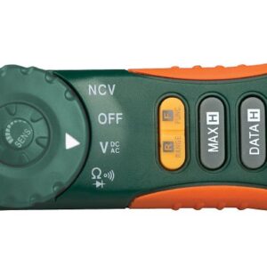 Extech 381676A Pen MultiMeter with Built-in NCV, Fully Loaded Pen-style Meter with 9 Functions, Auto/Manual Ranging Pen-style Multimeter, Large 2000 Count High Contrast LCD Display, green