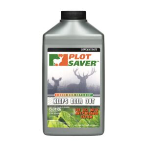 Messina Wildlife PS-C-032 PLOTSAVER Deer Repellent Quart Concentrate, 1 quart