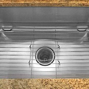 Better Houseware Extra Large Sink Protector Grid, Stainless Steel (24-1/8” x 12-5/8” x 1)