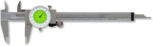 oshlun mtdcf-06 6-inch stainless steel fractional dial caliper