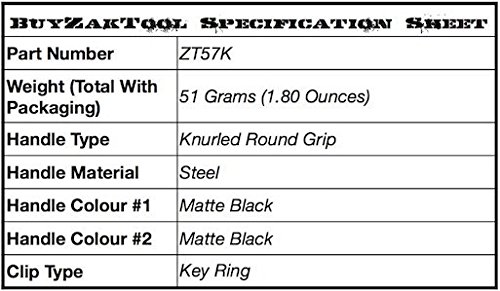 Zak Tool No. 57K Key Ring Window Punch