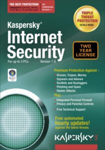 kaspersky internet security 7.0 2yr
