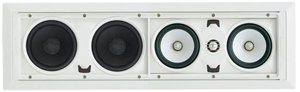 speakercraft asm71531 aim cinema three in-wall speaker - each (white)