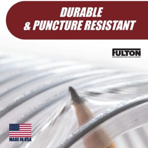 4" x 50’ Ultra Flex Clear Vue Heavy Duty PVC Dust Debris and Fume Collection Hose MADE IN USA!