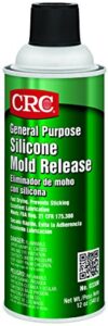 crc silicone mold release, 11.5 wt oz, non-staining, non-corrosive, and fast-drying, 3.5% silicone, easy part removal from molds, aerosol spray