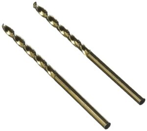 dewalt dt5038-qz metal drill bit hss-g (2 piece), 3mm x 2.4" x 33mm