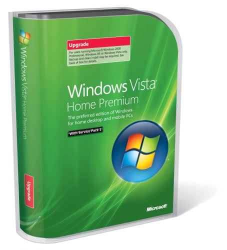 Windows Vista Home Premium with SP1 Upgrade [OLD VERSION]