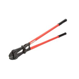 ridgid 14228 model s30 heavy-duty bolt cutter with comfortable grips and alloy steel jaws 14228, 31”, red
