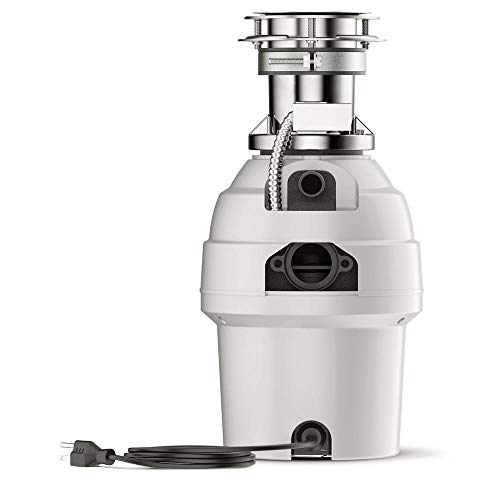 Waste King 9900TC Controlled Activation 3/4 HP Garbage Disposal with Safer Controlled Grinding, Power Cord Included