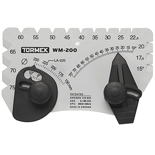 Angle Setter for Sharpening System Tormek WM-200 Angle Master. Sets the Perfect Angle for Sharpening Blades. Works on Tormek Sharpening Systems.