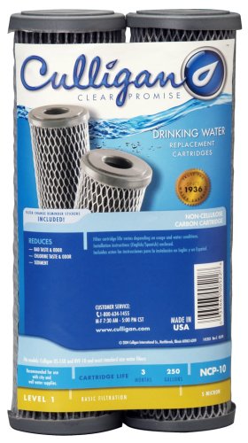 Culligan NCP-10 Drinking Water and General Use Replacement Cartridge 2-pack
