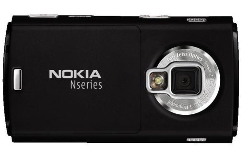 Nokia N95-4 8 GB Unlocked Phone with 5 MP Camera, 3G, Wi-Fi, GPS, and Media Player--U.S. Version with Warranty (Black)