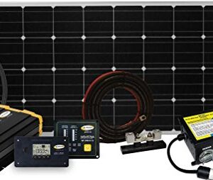 Go Power! Weekender ISW Complete Solar and Inverter System with 190 Watts of Solar