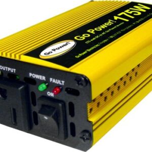 Go Power! GP-175 175-Watt Modified Sine Wave Inverter , Yellow