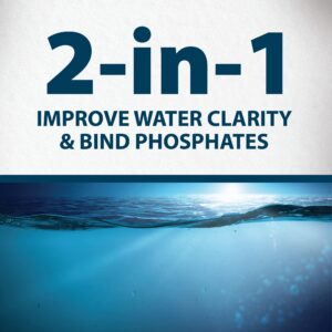 Airmax PondClear Pond Clarifier, Cleans Water & Eliminates Odor, Natural & Easy to Use Bacteria & Enzyme Packets, Safe for The Environment, Treats 1/4 Acre, 6 Month Supply, 24 Packets, 6 lbs