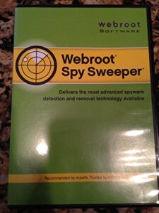 webroot spy sweeper visionguard spyware software