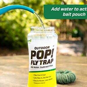 RESCUE! POP! Fly Trap – Large Reusable Fly Trap for Outdoor Use
