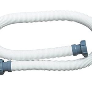 Intex Plastic 1.5" Diameter Accessory Pool Pump Replacement Hose - 59" Long - Set of 2