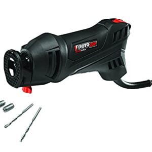 Rotozip SS355-10 5.5 Amp High Performance Spiral Saw Tool Kit with (3) Collects and (2) Bits, Compact & Lightweight - Ideal for Plunge Cuts, Freehand Cuts, and Cut-Outs