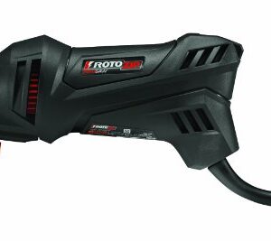 Rotozip SS355-10 5.5 Amp High Performance Spiral Saw Tool Kit with (3) Collects and (2) Bits, Compact & Lightweight - Ideal for Plunge Cuts, Freehand Cuts, and Cut-Outs