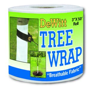 Dewitt 3-Inch by 50-Foot Tree Wrap White TW3W