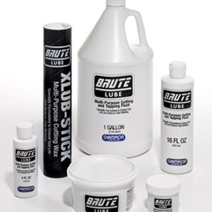 Champion Cutting Tool BruteLube 2 oz Tub Cutting Wax Lubricant: XLUB-WAX-2