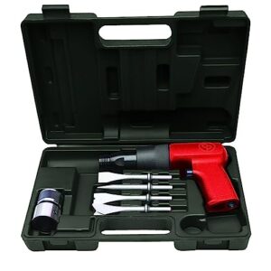 chicago pneumatic cp7110k air hammer kit - power hammer with vibration isolation system. hammer drills