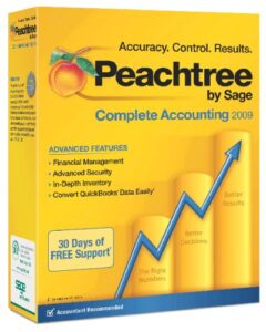 peachtree by sage complete accounting 2009 [old version]